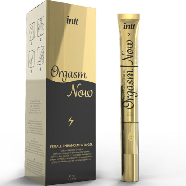 Intt – Gel Estimulante Vaginal Intenso Con Aplicador Vibrador - Imagen 2