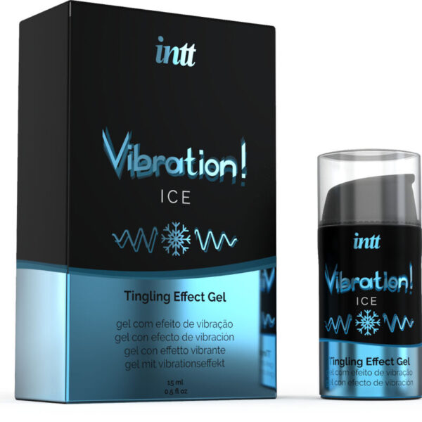 Intt – Potente Estimulante  Íntimo Gel Vibrador Efecto Frío 15ml - Imagen 2