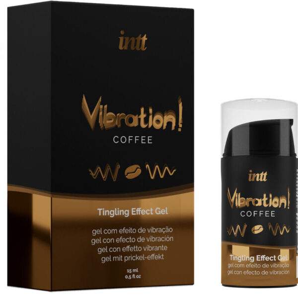 Intt – Potente Estimulante  Íntimo Gel Vibrador Liquido Café 15ml - Imagen 2