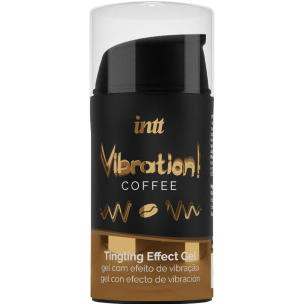 Intt – Potente Estimulante  Íntimo Gel Vibrador Liquido Café 15ml