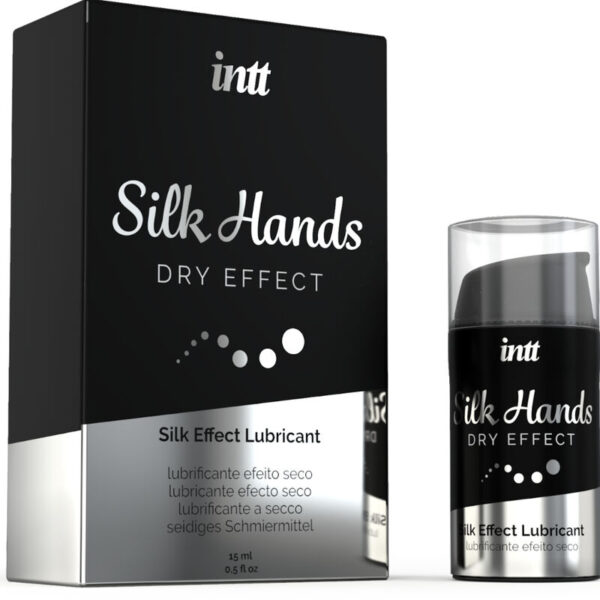 Intt – Silk Hands Lubricante Formula Concentrada DE Silicona 15ml - Imagen 2