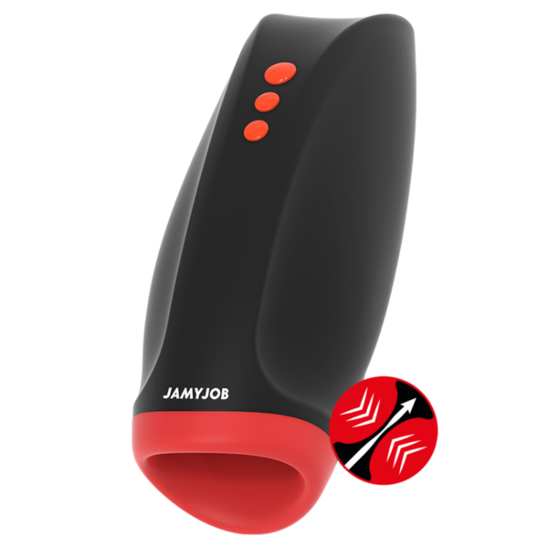 Jamyjob Novax Masturbador Con Vibracion Y Compresión - Imagen 2