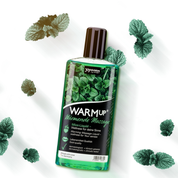 Joydivision – Warmup Gel Masaje Efecto Calor Menta 150 Ml - Imagen 2