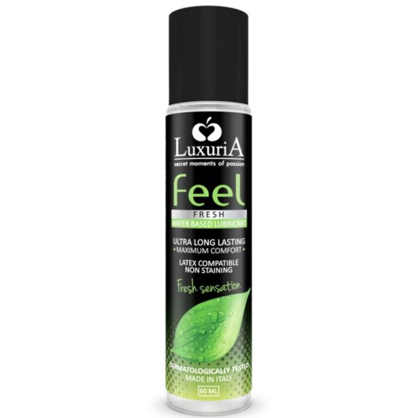 Luxuria Feel Fresh Sensation Lubricante Efecto Frio 60 Ml