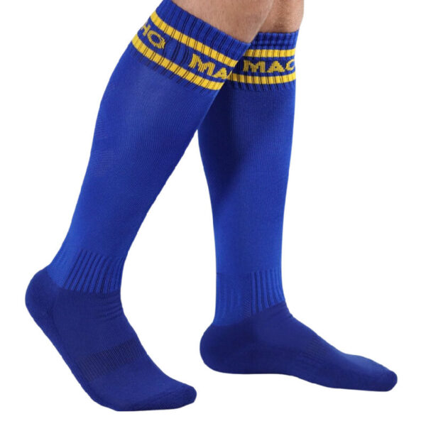 Macho – Calcetines Largos Talla Unica Azul - Imagen 2