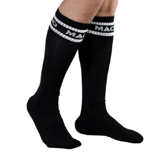 Macho – Calcetines Largos Talla Unica Negro - Imagen 2