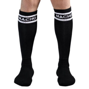 Macho – Calcetines Largos Talla Unica Negro
