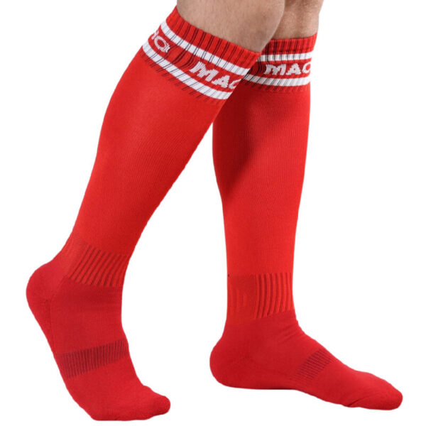 Macho – Calcetines Largos Talla Unica Rojo - Imagen 2