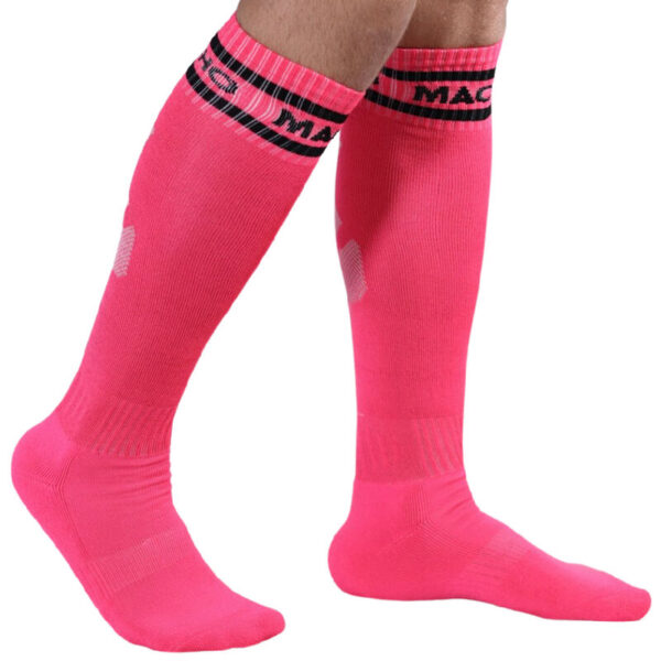 Macho – Calcetines Largos Talla Unica Rosa - Imagen 2