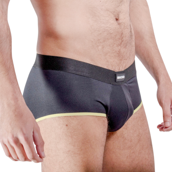 Macho – Ms24a Calzoncillo Brief Dark Amarillo Xl - Imagen 2