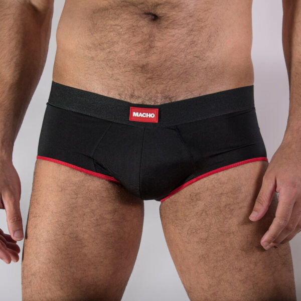 Macho – Ms24r Calzoncillo Brief Dark Rojo L