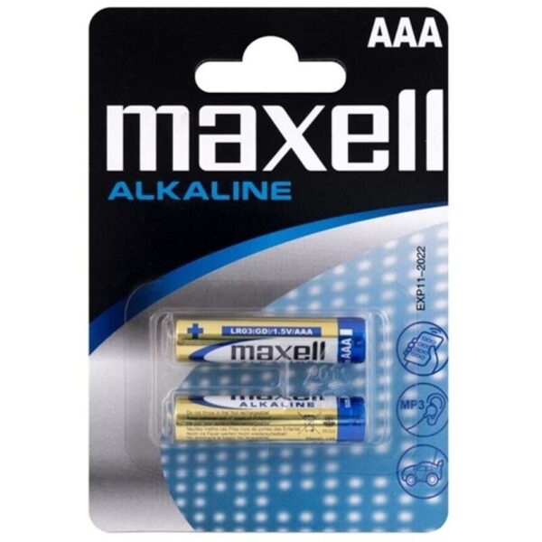 Maxell – Pila Alcalina AAA Lr03 Blister*2