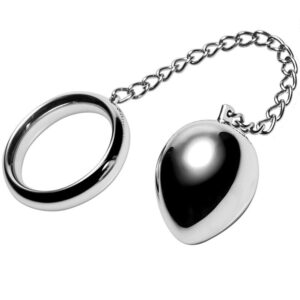 Metalhard Cock Ring 45mm  + Cadena Con Bola Metal