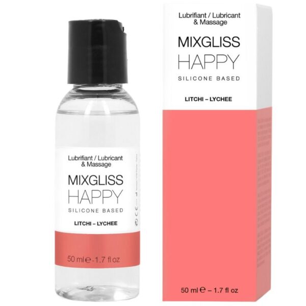 Mixgliss – Happy Lubricante Silicona Litchi 50 Ml