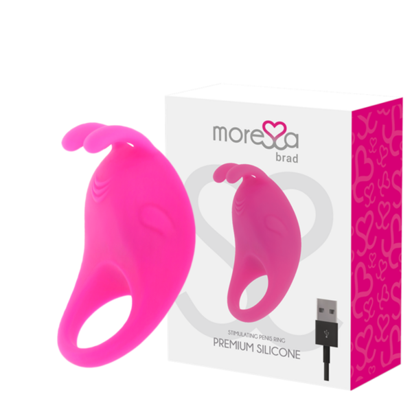 Moressa Brad Premium Silicone Recargable Rosa