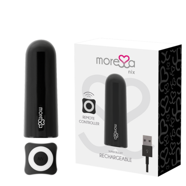 Moressa Nix Vibrador Control Remoto Negro