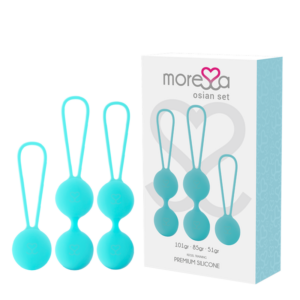 Moressa Osian Set Premium Silicona Turquesa