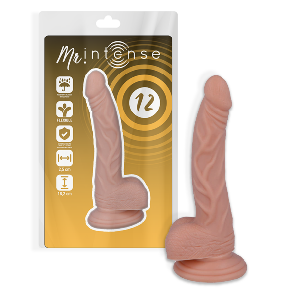 Mr Intense – 12 Pene Realistico 18.2 -o- 2.5cm - Imagen 2