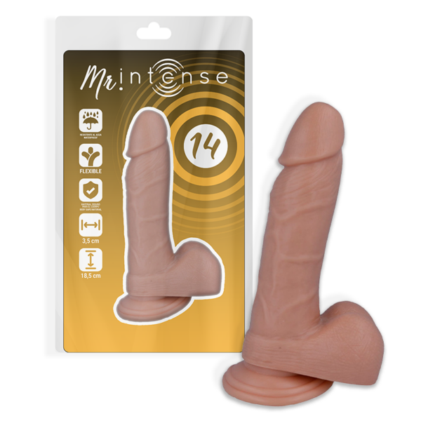 Mr Intense – 14 Pene Realistico 18.5 -o- 3.8cm - Imagen 2