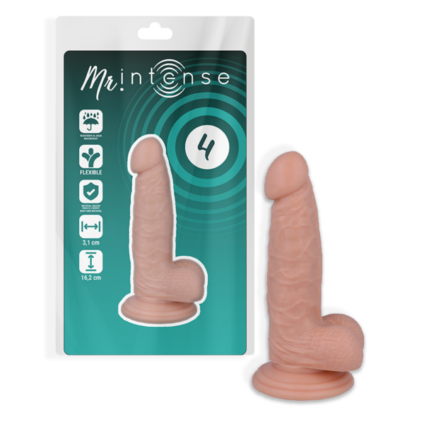 Mr Intense – 4 Pene Realistico 16.2 -o- 3.1cm - Imagen 2
