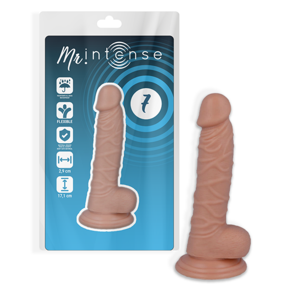 Mr Intense – 7 Pene Realistico 17.1 -o- 2.9cm - Imagen 2