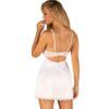 Obsessive – Amor Blanco Chemise & Tanga Blanco L/xl - Imagen 2