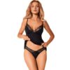 Obsessive – Bella Rou Top &#38; Panties Xs/s