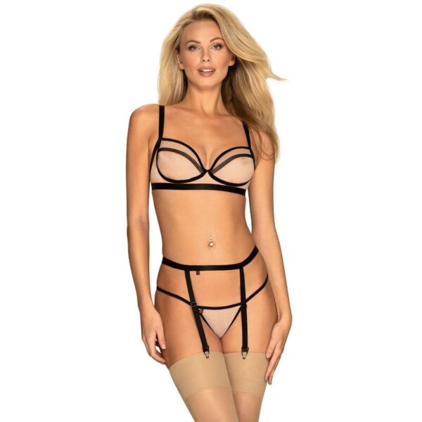 Obsessive – Nudelia Set Tres Piezas L/xl