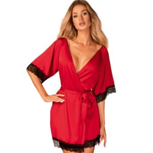 Obsessive – Sensuelia Peignoir Rojo S/m