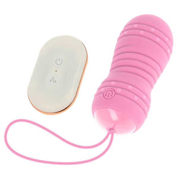 Ohmama – Huevo Control Remoto 7 Modos Rotacion Rosa - Imagen 2