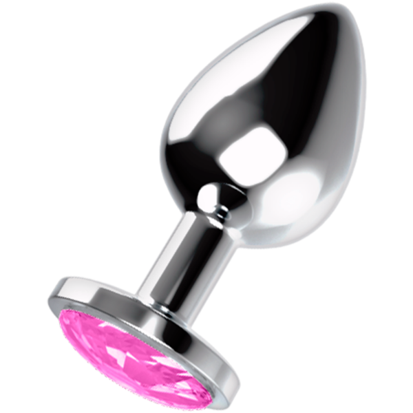 Ohmama – Plug Anal Con Cristal Rosa L