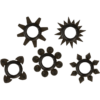 Ohmama – Set 5 Anillos Silicona Testiculos Y Pene - Imagen 2