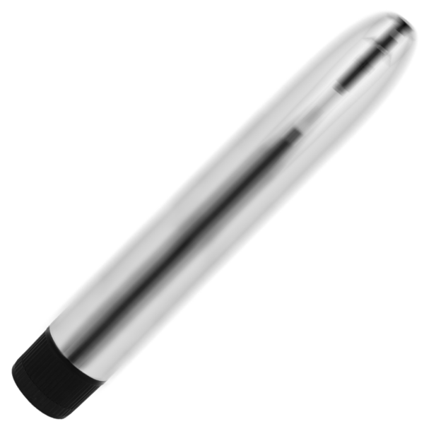 Ohmama – Vibrador Clasico Silver 17.5 Cm - Imagen 2
