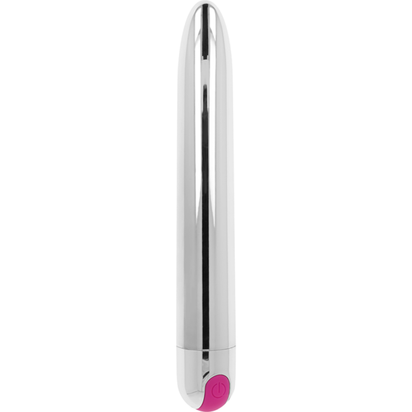 Ohmama – Vibrador Silver Recargable 10 Modos 18.5 Cm - Imagen 2