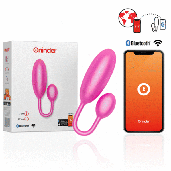 Oninder – Denver Huevo Vibrador Rosa 7 X 2.7 Cm – App Gratuita