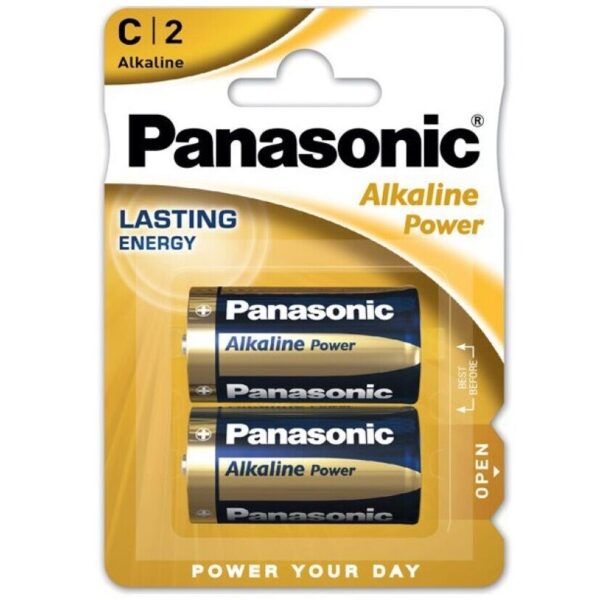 Panasonic – Bronze Pila Alkalina C Lr14 Blister*2