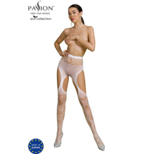 Passion – Eco Collection Bodystocking Eco S005 Blanco