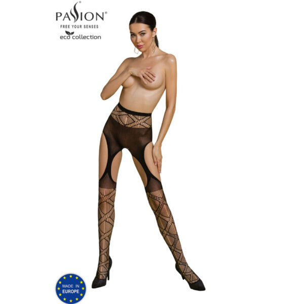 Passion – Eco Collection Bodystocking Eco S005 Negro