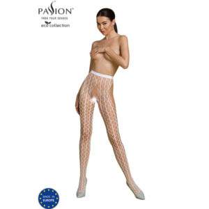 Passion – Eco Collection Bodystocking Eco S007 Blanco