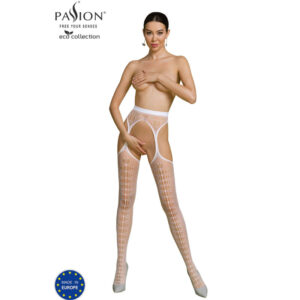 Passion – Eco Collection Bodystocking Eco S008 Blanco