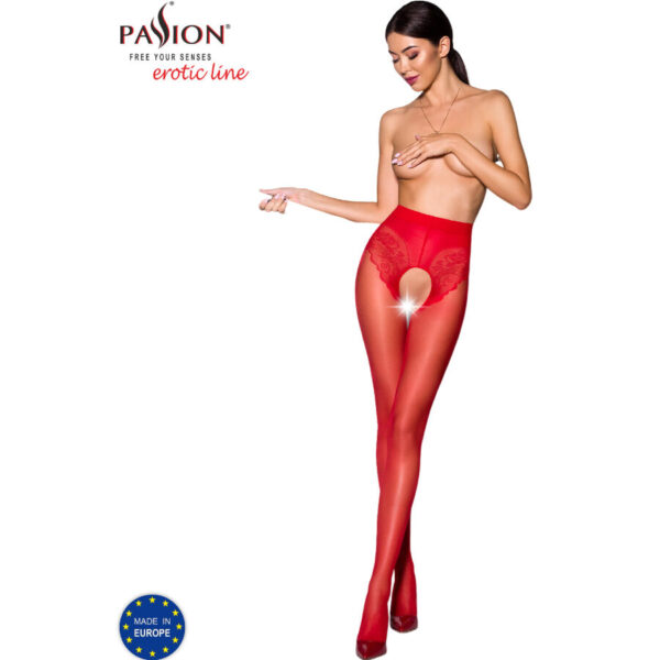 Passion – Tiopen 006 Medias Rojo 3/4 30 Den