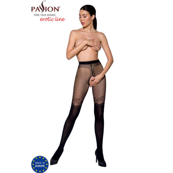 Passion – Tiopen 012 Medias Negro 1/2 20/40 Den