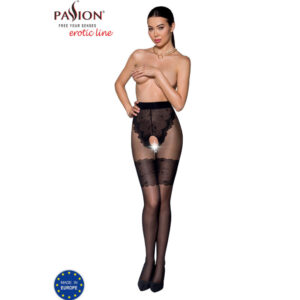 Passion – Tiopen 013 Medias Negro 1/2 20/40 Den