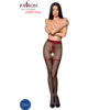 Passion – Tiopen 019 Medias Negro/rojo 1/2 20 Den