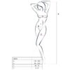 Passion – Woman Bs019 Bodystocking Negro Talla Unica - Imagen 2