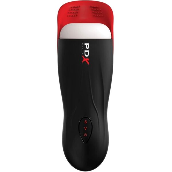 Pdx Elite – Masturbador Stroker Fap-o-matic Pro Con Base Para Testiculos - Imagen 2