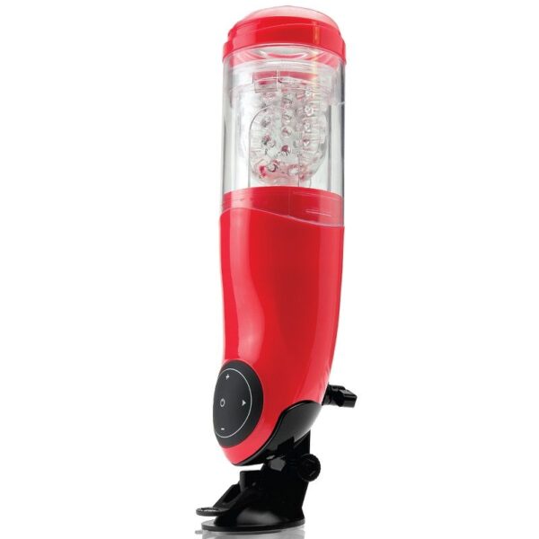 Pdx Mega Bator Usb Masturbador Masculino Boca Rojo - Imagen 2
