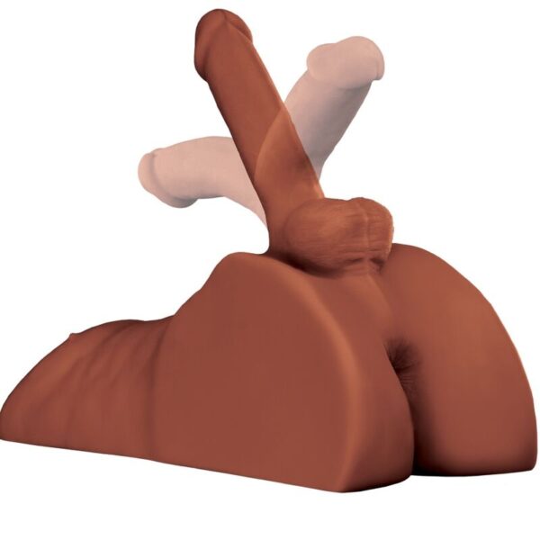Pdx Plus – Masturbador Perfect Ride Pene Y Ano Marron - Imagen 2
