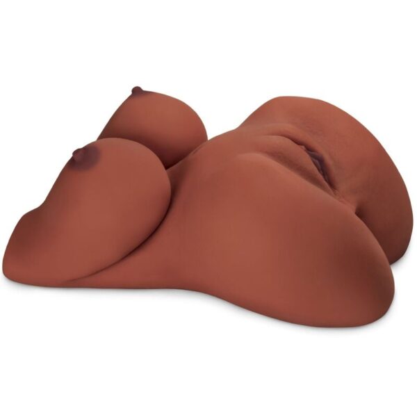 Pdx Plus – Torso Masturbador Ez Bang Femenino Realista Marron - Imagen 2