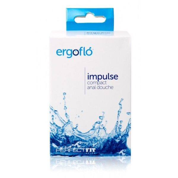 Perfectfit Ergoflo Impulse Anal Douche – Negro - Imagen 2